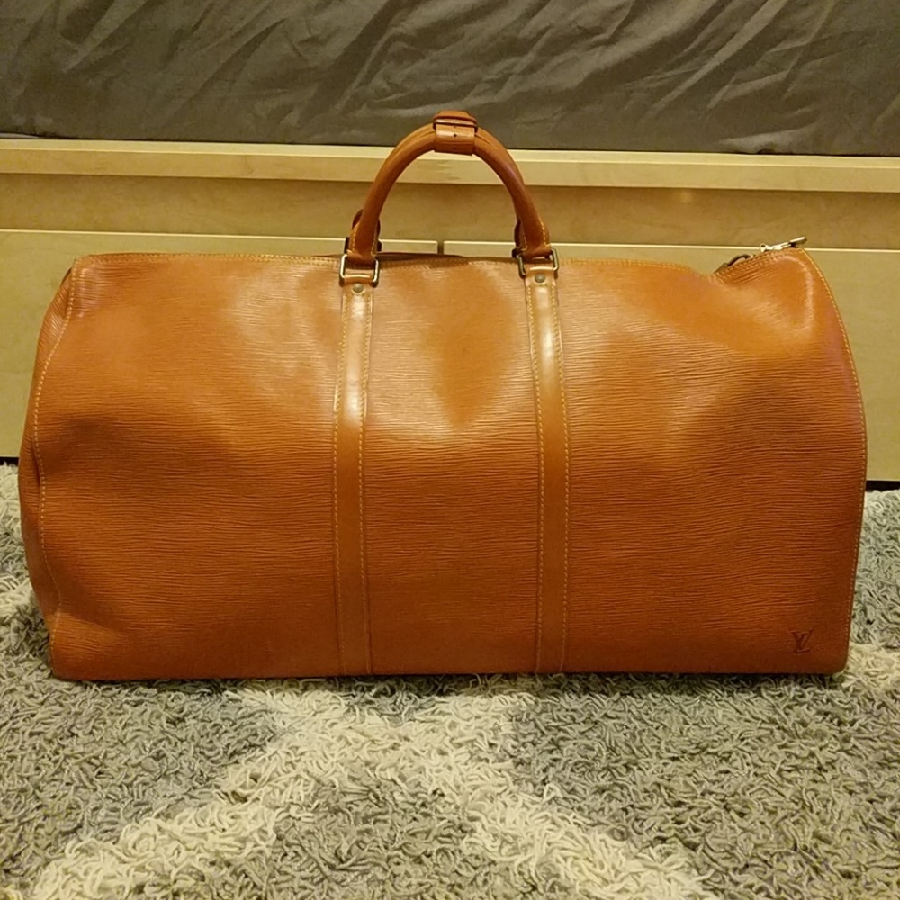 Louis Vuitton Epi Keepall 60